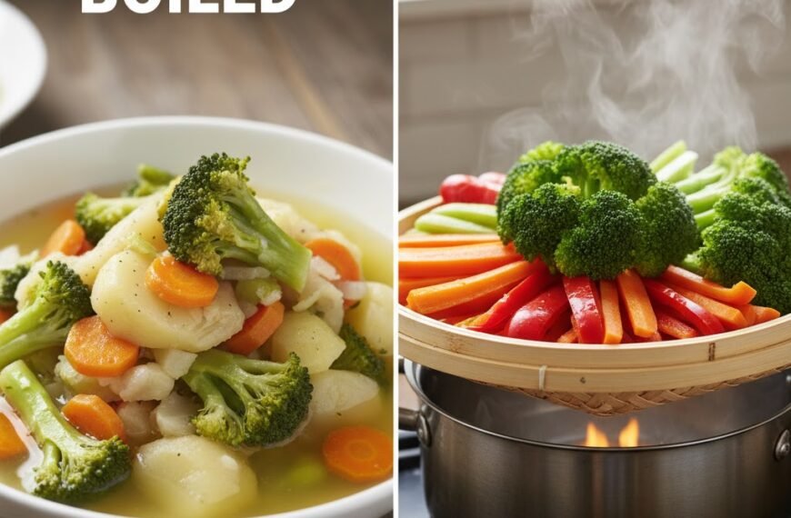 Steaming vs Boiling Vegetables – Which One Keeps More Nutrition and Taste?
