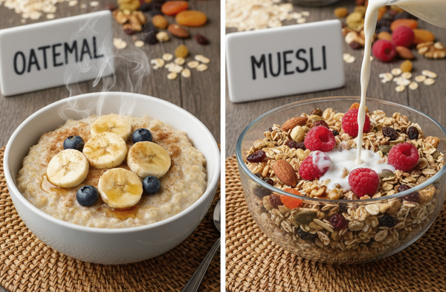 Oatmeal vs. Muesli: Your Ultimate Breakfast Showdown