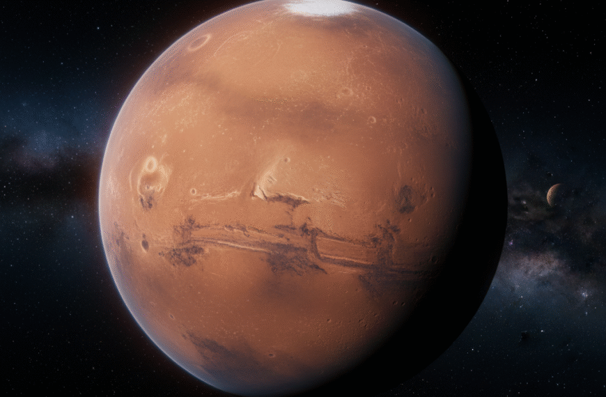 Time Flies: How a Clock on Mars Outruns Earth