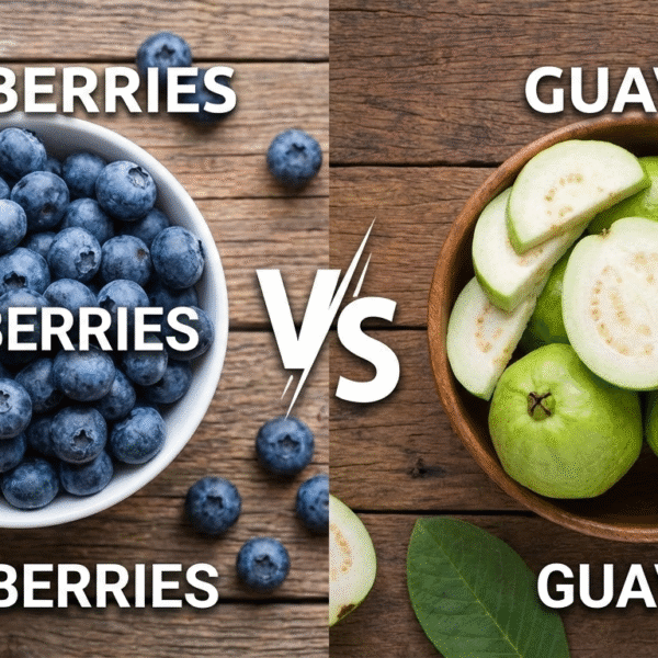 The Ultimate Vitamin C Showdown: Blueberries vs. Guava