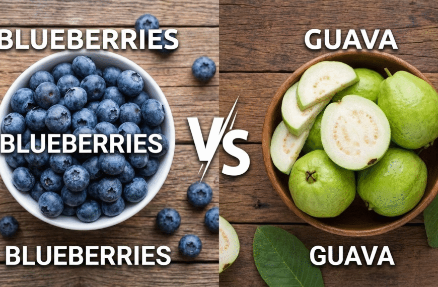 The Ultimate Vitamin C Showdown: Blueberries vs. Guava