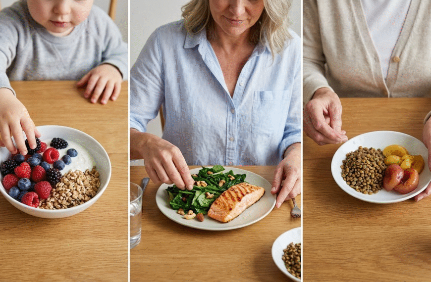 Food for Every Age: How Your Nutritional Needs Change Over a Lifetime