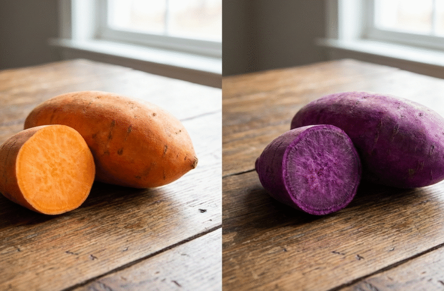 Orange vs. Purple Sweet Potato: Which is Healthier?